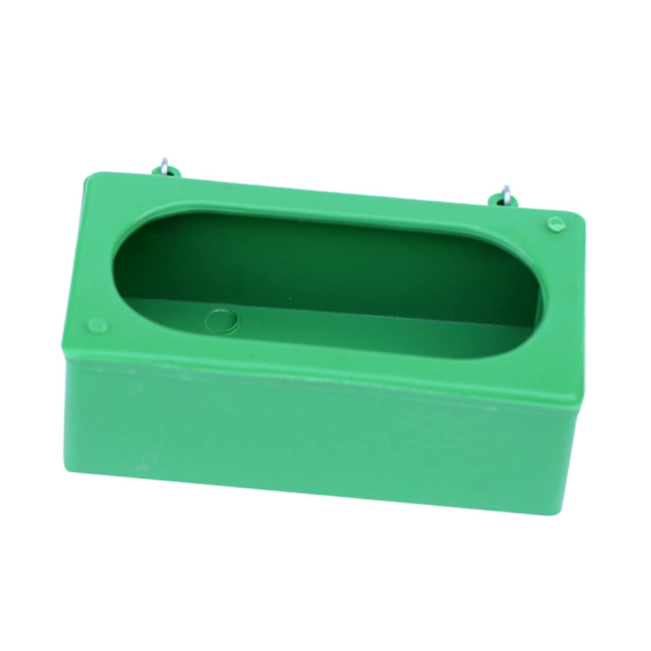 Mangeoire à Pigeons Plastique Vert Anti-éclaboussures, Lot de 10 | Facile à Remplir Nettoyer, Usage Maison ou Boutique, pour Calopsitte et Oiseau de Compagnie