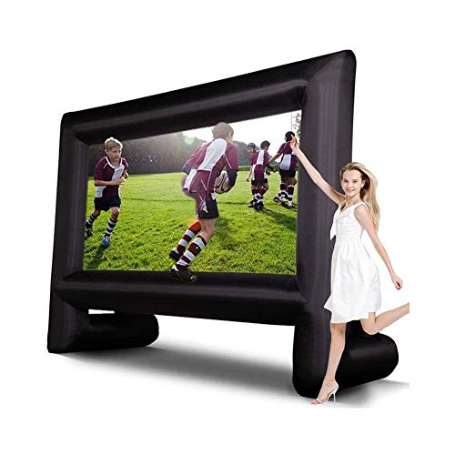 Pantalla inflable portátil para proyector 8x4m