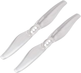 Gemfan Hurricane 3018 3x1.8 3 Inch 2-Paddle Propeller 1.5mm /2.0mm Hole T Mount for RC Drone FPV Racing Toothpick Frame (1.5mm Transparent)