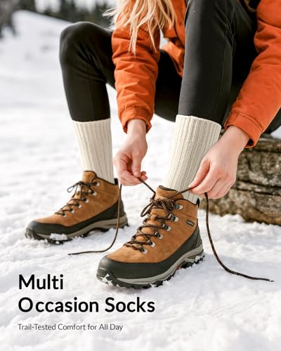 Belloxis Thermal Alpaca Socks Value Pack - Winter Warm Cozy Crew Socks for Men & Women, Ideal Snow Warm Gift2