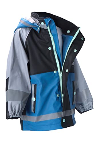 Sterntaler Kleinkind Unisex Regenjacke Kinder Funktions-Regenjacke - Jacke - Wasserdicht mit Reißverschluss und verschweißten Nähten… – Ansicht 4