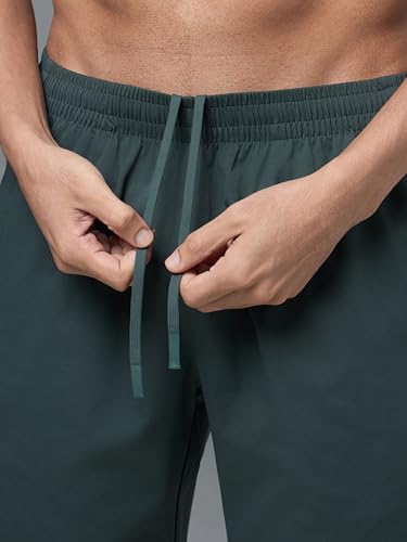 Image of TECHNOSPORT Men's Slim Fit Sports Shorts with Ts Flexi, Breathable Comfort for Gym, Running, Training