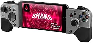 SHAKS S5b Wireless Gamepad Controller for Android, Windows, iOS and X-Cloud, Stadia, Geforce, Portable Mobile Game Controller, Powered by Qualcomm, including 3 months Blacknut clould gaming Pass