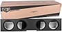 Skar Audio Quad 8' Ported Armor Coated Subwoofer Enclosure Compatible with 2019-UP Chevrolet Silverado/GMC Sierra Crew Cab Trucks