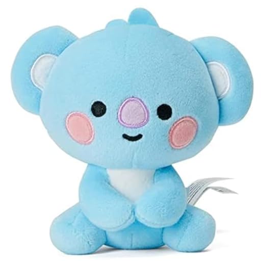 PKONG Pillow Doll, Koya Plush Toy for Kids, Small Plush Puppets, Cartoon Animal Character, 4.5 inch Stuffed Animal Figure