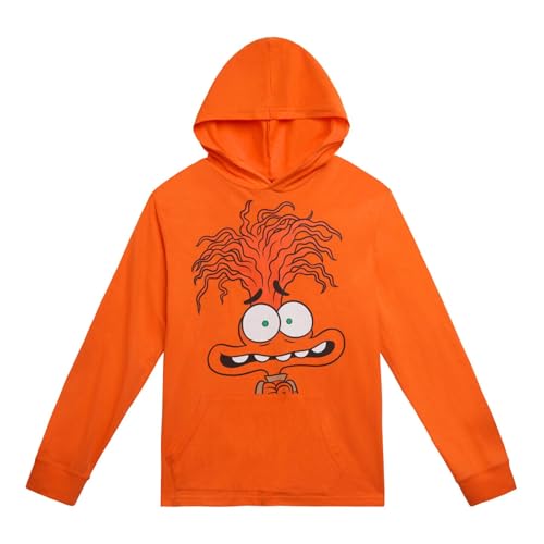 Image of Disney Inside Out Matching Family Jersey Hooded Long Sleeve Tee