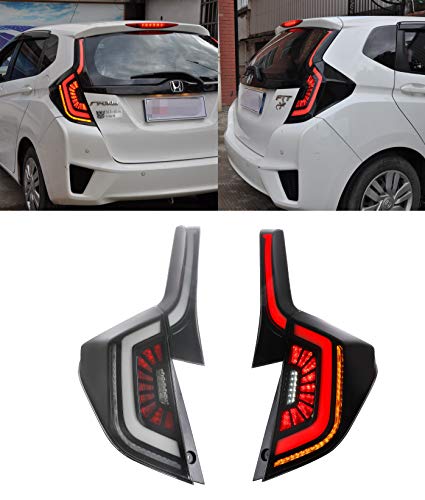 HONDAフィットと思われるテールランプ Amazon | YUANZHENG ホンダ フィット テールランプ 4代目 全LED