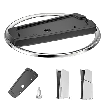 Vertical Stand for P5 Pro, Stable Stand for P5 Pro/Slim Console Disc and Digital, Easy-to-Install Accessories Compatible with P5, with a Nice Look, a Sturdy Screw