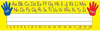 Teacher Created Resources Flat Left/Right Alphabet Name Plates (4019)