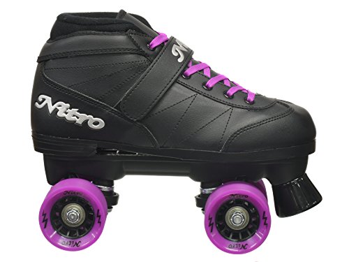 Image of Epic Skates Super Nitro Purple Quad Speed Skates