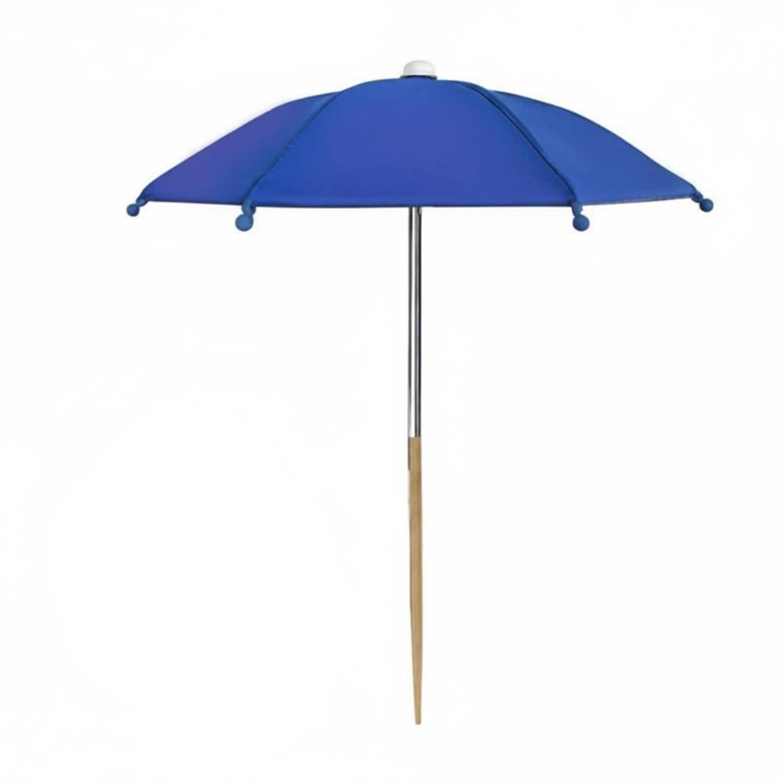 Club Bollywood®Potted Plant Thickened Textile Flower Pot Parasol Heat Insulation Mini Plant Umbrella for Gardeners, Outdoor, Balcony, Garden Royal Blue Plant Umbrella-image-22