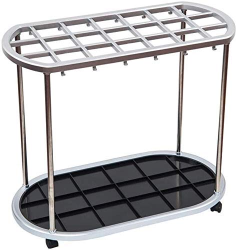 Porte-Parapluie Design pour Bureau et Maison | Grand Bac de Rangement Noir