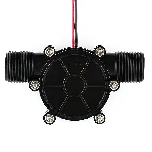 Mini Gerador Hidrelétrico de Fluxo de água hidro turbina F-50 5V DC 10W para Arduino, raspberry