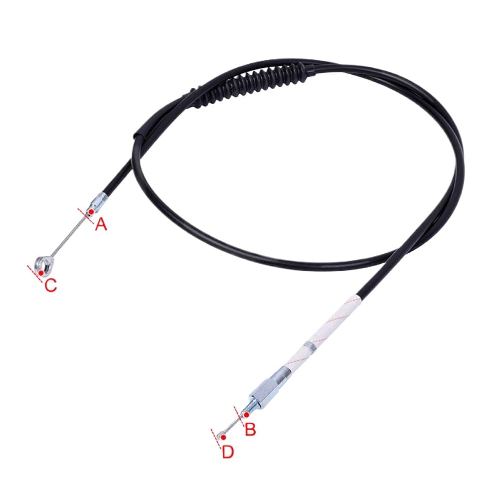 Cable de embrague reforzado de 190cm para Harley Davidson XL 883 y 1200N 2