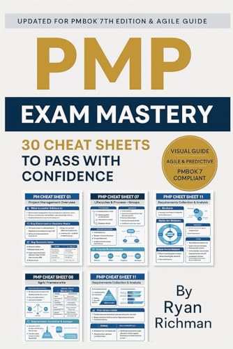PMP Exam Mastery: 30 Cheat Sheets to Pass with Confidence