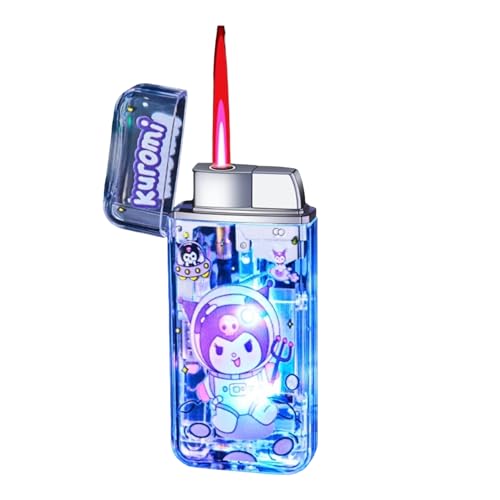 Encendedor con luz LED y llama rosa Kawaii NIVEK miniatura 1