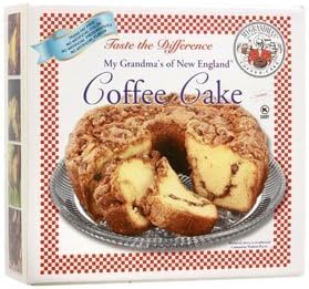 My Grandma's Cinnamon Coffee Cake w/o Nuts by My Grandma's of New England