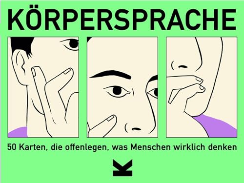Preisvergleich Produktbild Körpersprache. 50 Karten, die offenlegen, was Menschen wirklich denken