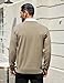 COOFANDY Mens Cardigan Sweaters Long Sleeve V Neck Cardigans Lightweight Knitted Button Down Sweaters with Pockets Khaki