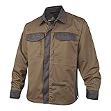 Delta Plus MCCHEBETM MCCHE Mach2 Chemise de travail en polyester/coton Taille M Beige/gris...