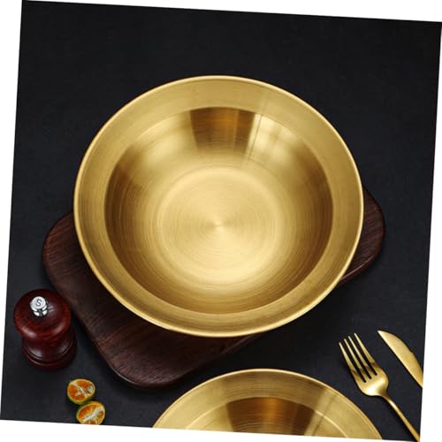 Bowl mezclador acero inoxidable 20cm dorado miniatura 4