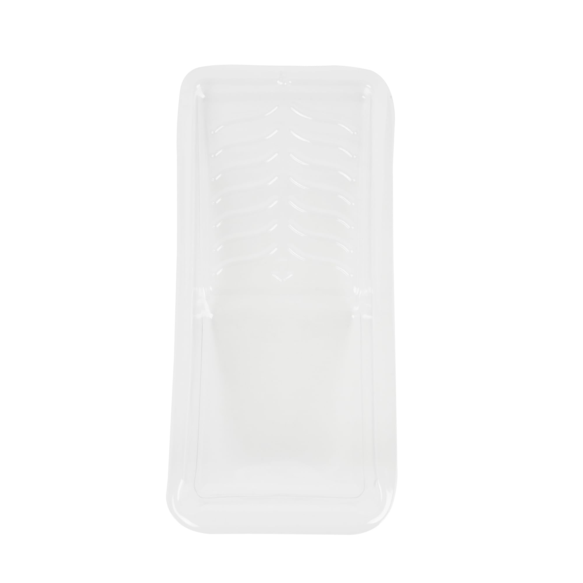 Restaurantware Paquete de 60 forros de bandeja de pintura, desechables, de 4 pulgadas, resistentes al desgarro, suministros de plástico transparente con textura para pintura de casa, retoques, bordes