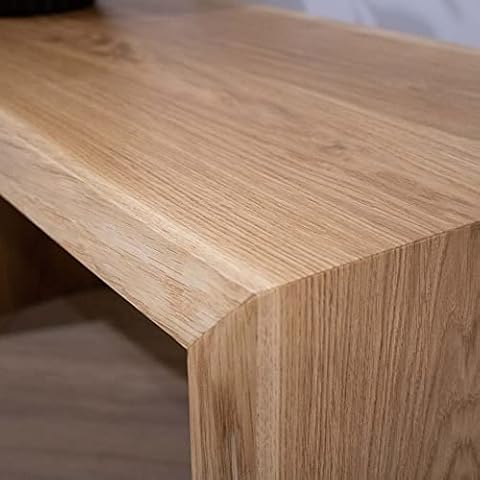 holz4home Massivholz Hocker M Sitzbank aus Eiche Cover