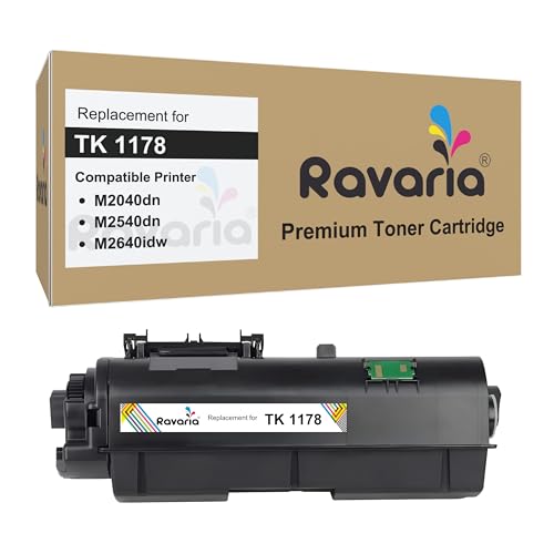 Image of TK 1178 Compatible Toner Cartridge for Kyocera Ecosys M2040dn M2540dn M2640idw Printer (TK 1178 Toner Cartridge Pack of 1)