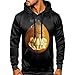 AWDX Kapuzenpullover Damen Herren Halloween Kostüme, Unisex Horror Clown Joker Poker 3D Druck Coole Hoodies Jungen Ugly Pullover Kinder Skull Pulli Mädchen Sweatshirt mit Tasche Oberteile Männer