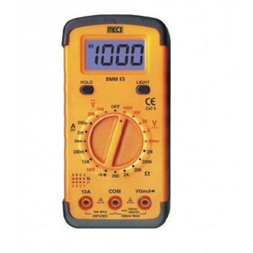 MECODMM 63 3 ½ Digit/2000 Count Digital Multimeter
