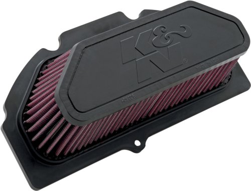 Filtre à air GSXR1000 K&N lavable augmentant le flux d'air moteur