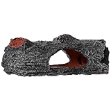 KAILIKETIY 水族館用リアル樹幹洞オーナメント 魚 爬虫類の隠れ家に 多孔質コンパクトデザイン 水槽景観装飾 耐久性と再利用可能な水槽ステッ