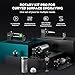 CREALITY FALCON2 12W Laser Engraver Machine with Air Assist and Rotary Roller, 120W High Accuracy Laser Engraver and Cutter Machine for DIY and Cylindrical Objects, 25000mm/min Faster Engraving
