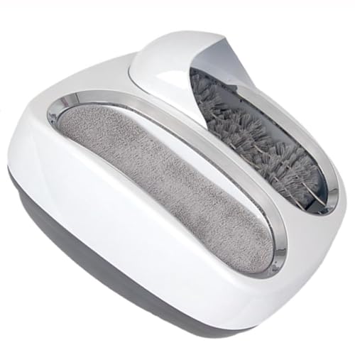 KHZKHC Nettoyeur Automatique De Semelles, Cireuse À Chaussures Intelligente À Induction, Appareil De Nettoyage Ménager, pour Talons Hauts, Chaussures Plates, Pantoufles, Chaussures