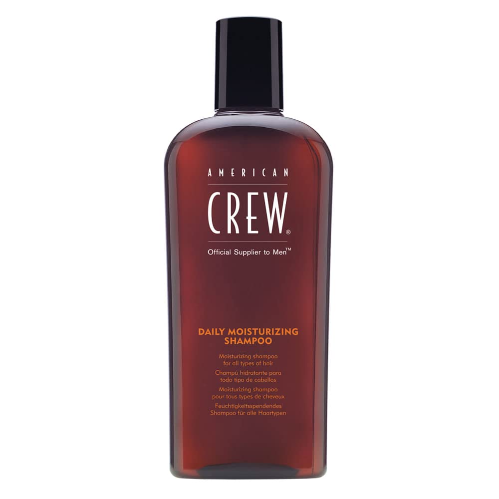 AMERICAN CREW Daily Moisturizing Shampoo 250ml | Professional, Hydrating, Moisturizes & Cleanses Normal to Dry Hair, Vegan Formula, Suitable for Daily Use-image-20