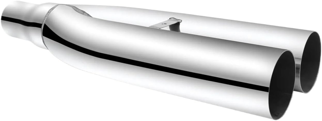 自動排気マフラー 2.5 "入口 4" 出口ステンレス鋼排気チップ焼けたタイプサイレンサーテールチップユニバーサル エキゾーストマフラー  キット51/63/76mm,ステンレス鋼,真空システム,1〜2個 - AliExpress ステンレス鋼エキゾーストマフラーチップテールチップ入口  2.5 ... 車の排気マフラー入口ステンレス鋼レゾネーター 12 インチロングマフラー