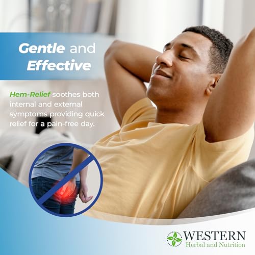 Western-Herbal-Nutrition-911-Natural-Hemorrhoid-Pills-Eases-Itching-Burning-Discomfort-Effective-Hemorrhoid-Treatment-and-Capsules-Hemorrhoid-Shrinking-Treatment-180-Veg-Cap