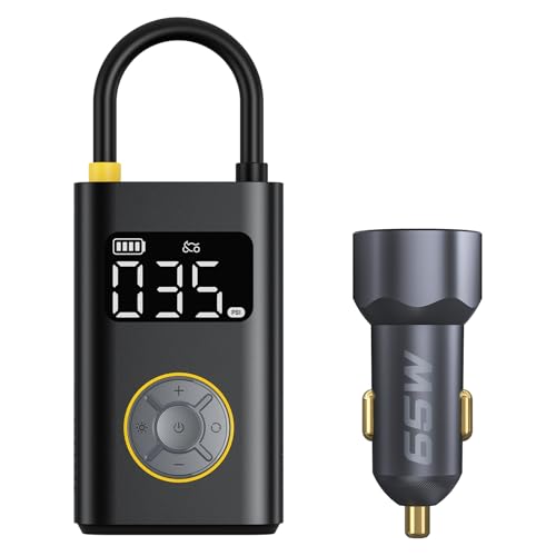 Fanttik X9 Pro Tire Inflator and 65W USB C Car Charger