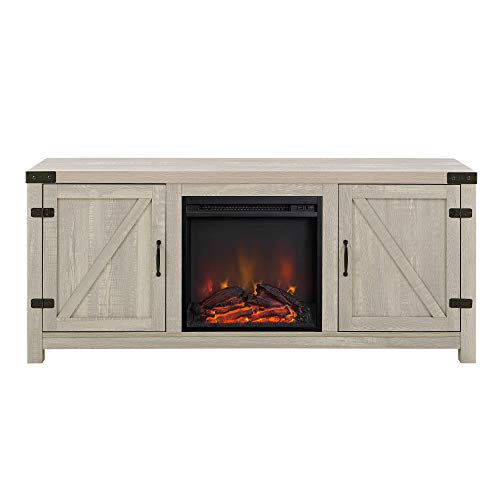 Walker Edison Georgetown Fireplace TV Stand