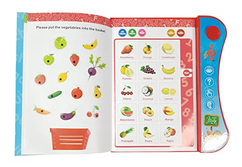 Image of Crackles Educational Game: 19 in 1 Sound Activity Learning Game, Alphabets, Numbers, Mazes etc Gifts, Travel Toy & Learning Tool for Ages 3-6