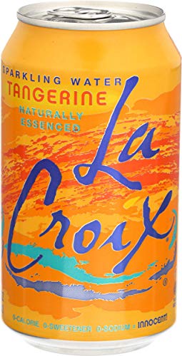 Image of La Croix, Tangerine Sparkling Water, 12 oz, (pack of 12)