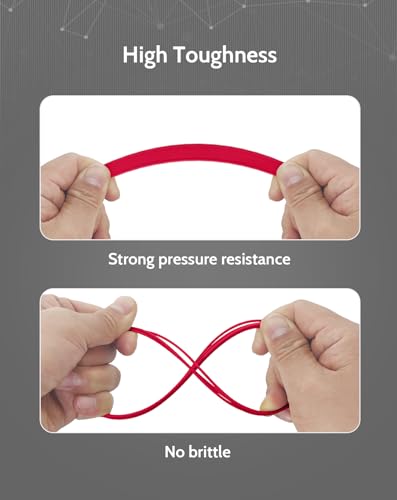 Image of DURAMIC 3D PLA+ Printer Filament 1.75mm PLA Plus Neatly 2Kg Spool(2.2lbs) | PLA Pro Tougher and Stronger, Dimensional Accuracy Probability + /- 0.02mm Wine red