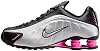 Nike Shox R4 Zapatos para Mujer (Negro/Rosa Chicle/Plata Metálico) Talla 8.5 2