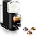 De'Longhi Nespresso Vertuo Next Máquina de Café y Espresso con WIFI y Bluetooth, Cafetera Automática de Cápsulas, Preparación con un Solo Toque, ENV120.W, Pack de 12 cápsulas, Blanco