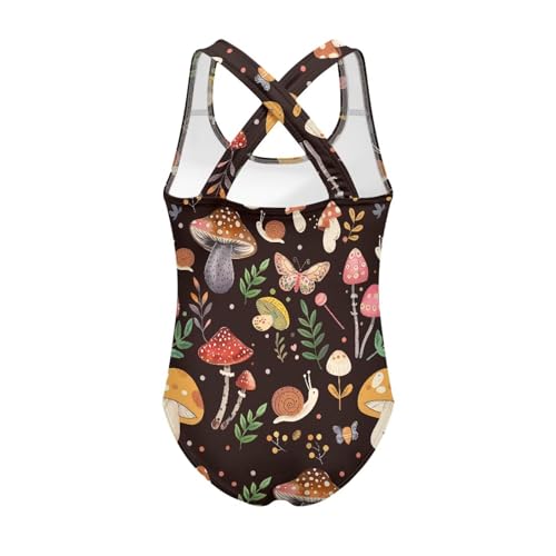 One Piece Swimsuit for Girls Summer Cross Back Bathing Suit Cute Beach Wear for 5-14 Years Old2