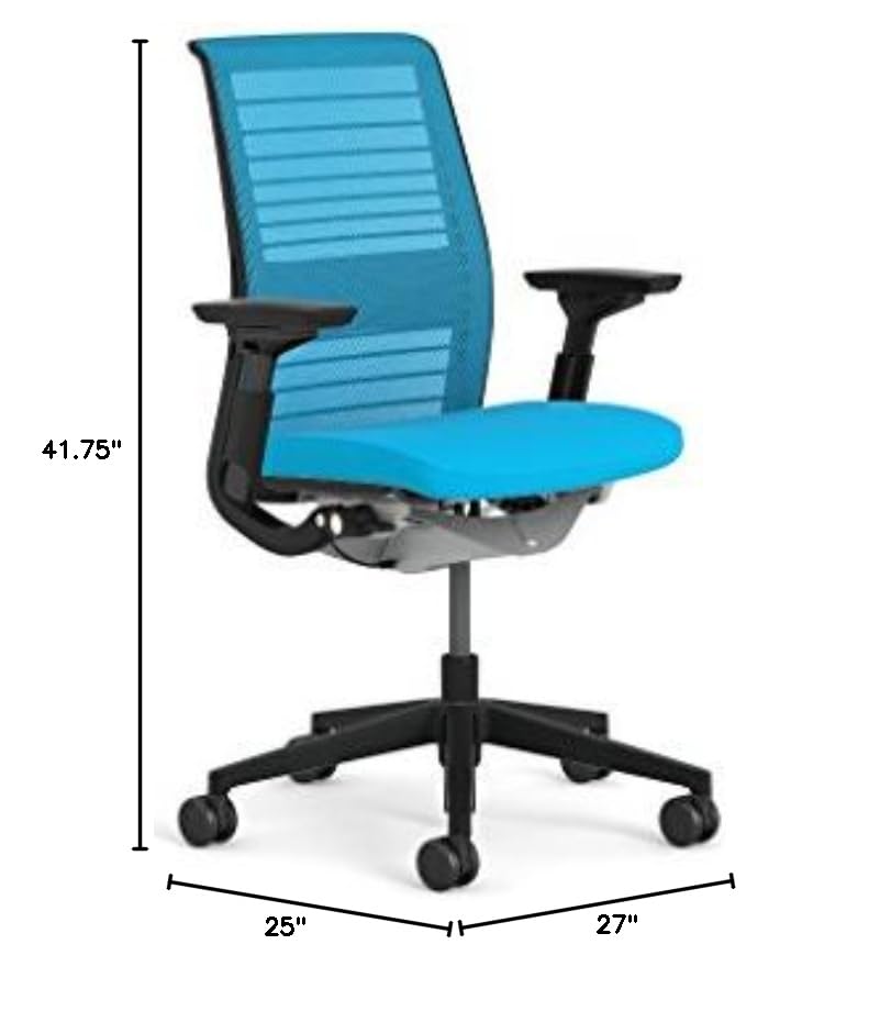 Image of Steelcase Think 3D Bluejay Mesh Fabric Chair