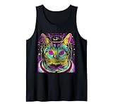 Photo Gallery kitty colorful rainbow edm rave music dj cat festival techno canotta Photo Gallery kitty colorful rainbow edm rave music dj cat festival techno canotta