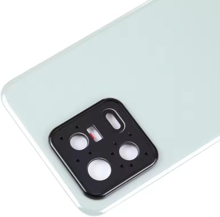 Compatible Rear Glass Panel for Xiaomi Mi 13 Model 2211132C – Battery Door Back Cover, Battery Back Cover Housing Replacement Part (Black)