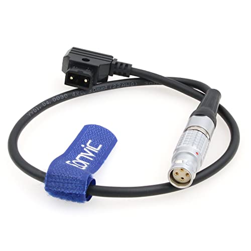 Cable de alimentación de cámara con conector 2B de 4 pines a Dtap antitirones cable recto 3
