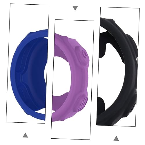 Protector silicona Forerunner para renovar el marco de tu reloj inteligente con 4 fundas 3